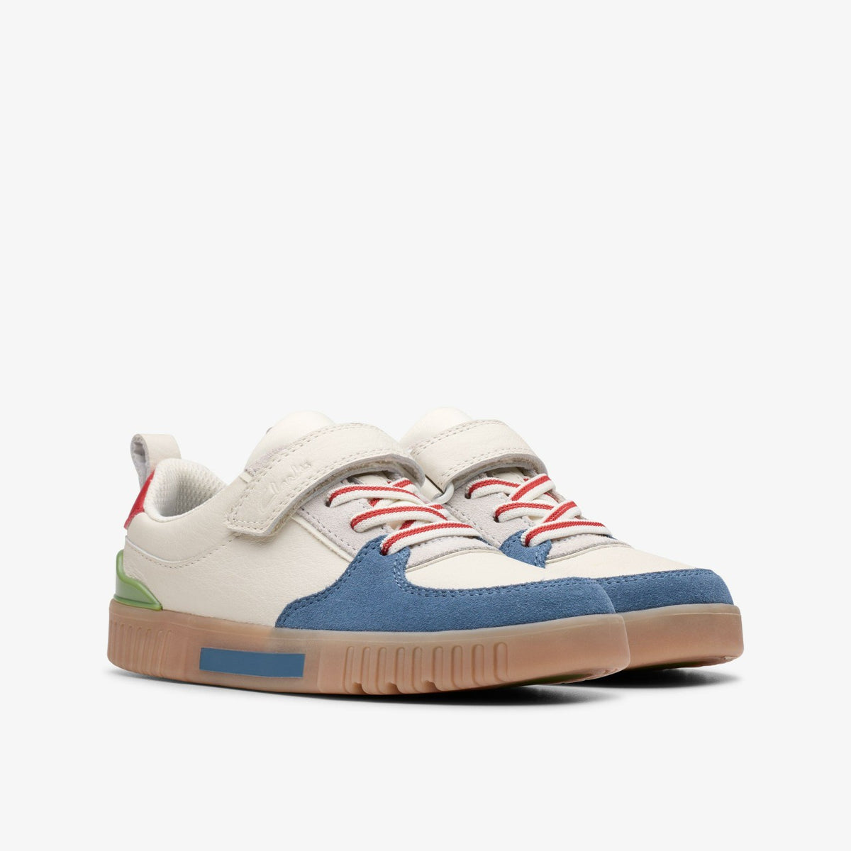 Clarks Popular / Oslo Vibe Kid White/Blue