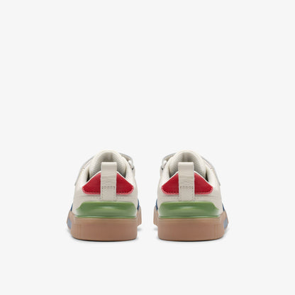 Clarks Popular / Oslo Vibe Kid White/Blue