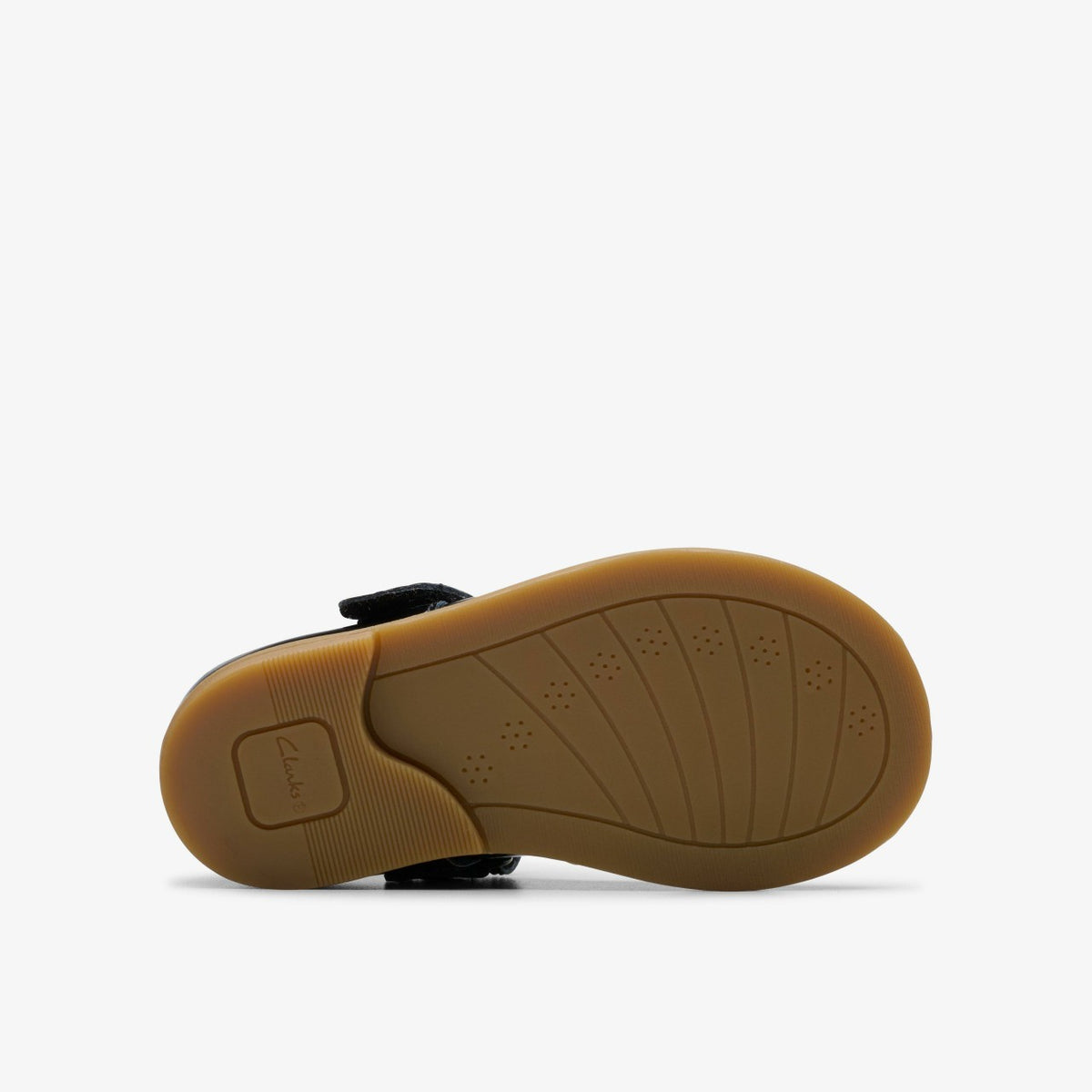 Clarks Top Pick / Drew Tap Toddler Black Patent