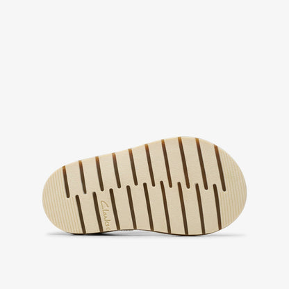 Clarks Recommended / Playsun RF Toddler Off White Leather