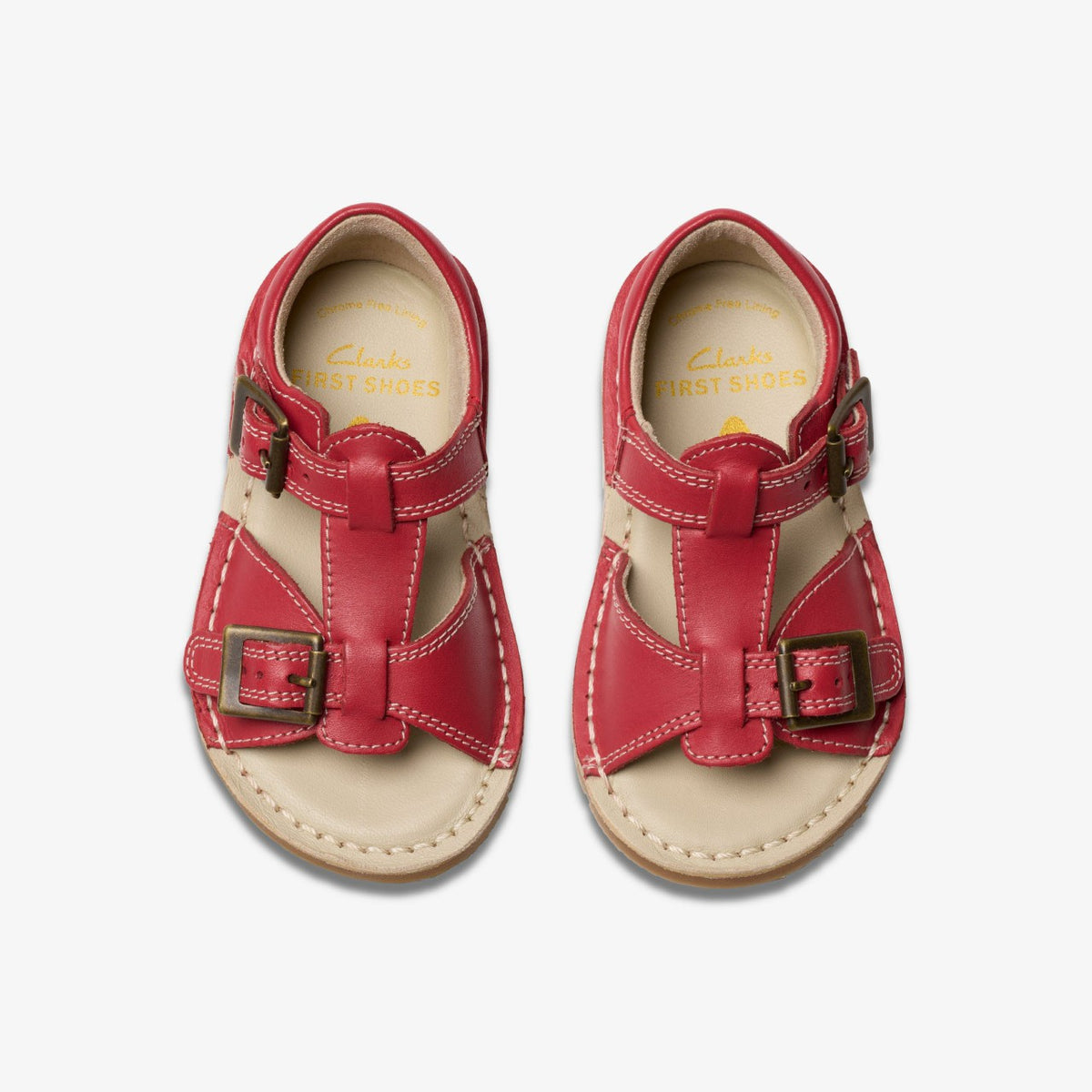 Clarks Customer Favorite / Playsun Toddler Red Leather