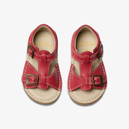Clarks Customer Favorite / Playsun Toddler Red Leather