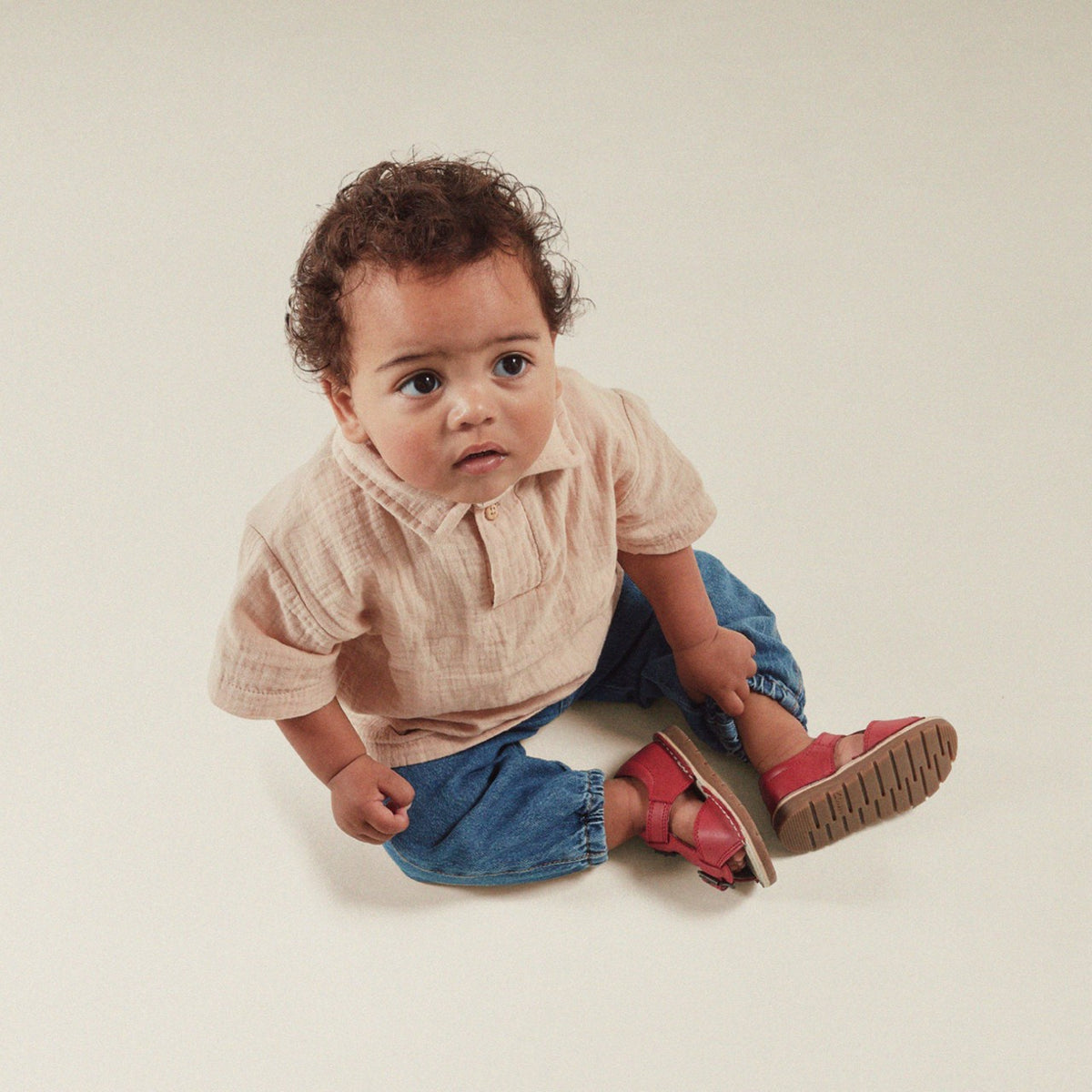Clarks Customer Favorite / Playsun Toddler Red Leather