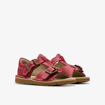 Clarks Customer Favorite / Playsun Toddler Red Leather