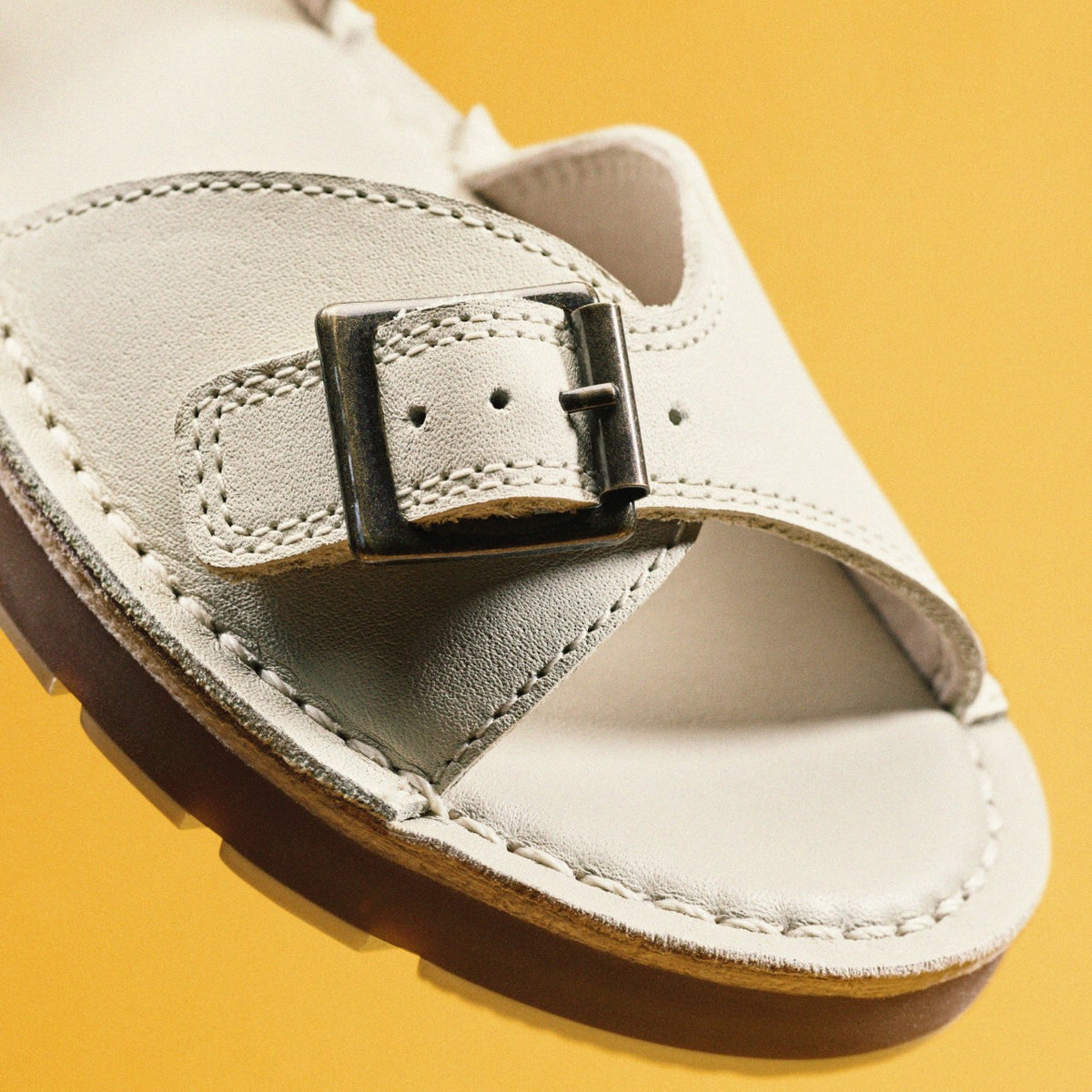 Clarks Classic / Playsun Kid Off White Leather