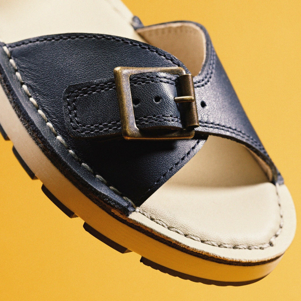Clarks Top Pick / Playsun Kid Navy Leather