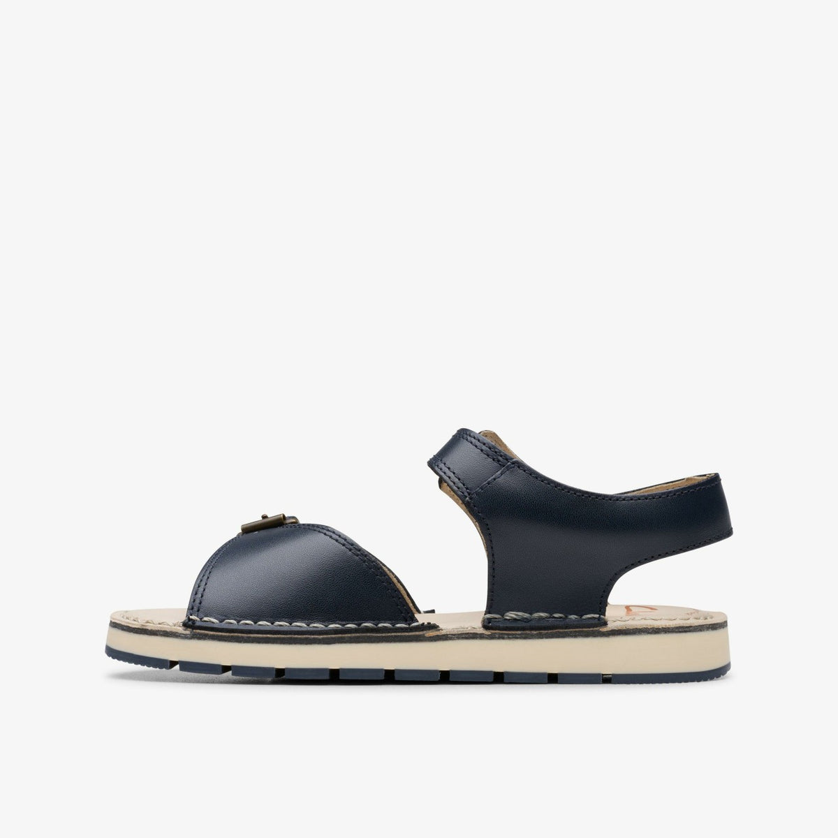 Clarks Top Pick / Playsun Kid Navy Leather