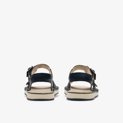 Clarks Top Pick / Playsun Kid Navy Leather