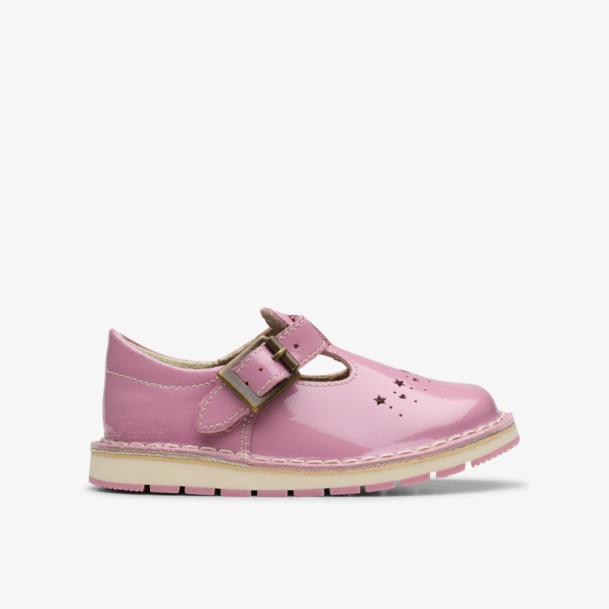 Clarks Customer Favorite / Joyful Skip Toddler Pink Patent