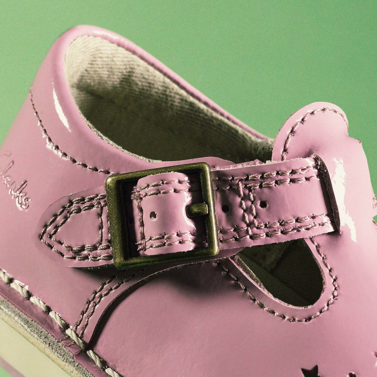 Clarks Customer Favorite / Joyful Skip Toddler Pink Patent
