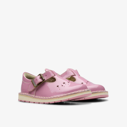 Clarks Customer Favorite / Joyful Skip Toddler Pink Patent