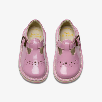 Clarks Customer Favorite / Joyful Skip Toddler Pink Patent