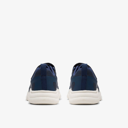 Clarks Hot Sale / Feather Ath Kid Navy