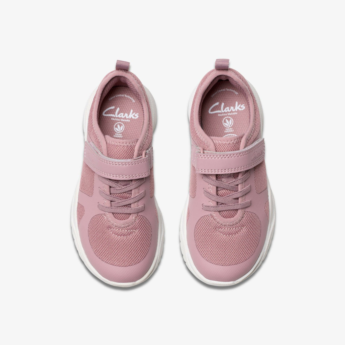 Clarks Great Value / Feather Ath Kid Dusty Pink