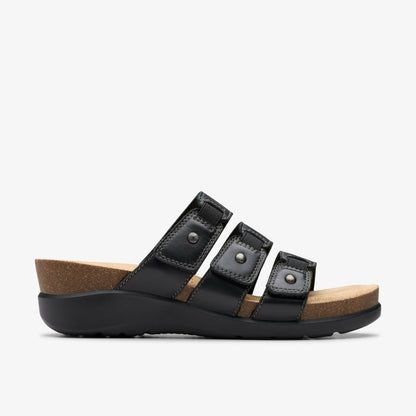 Clarks Latest / Calenne Lily Black Leather