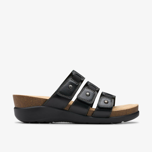 Clarks Latest / Calenne Lily Black Leather
