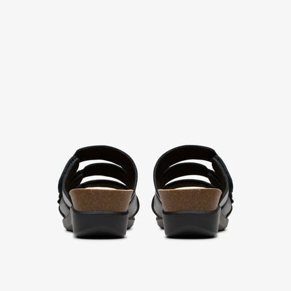 Clarks Latest / Calenne Lily Black Leather