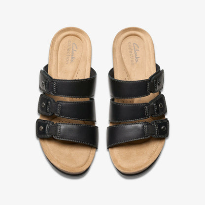 Clarks Latest / Calenne Lily Black Leather