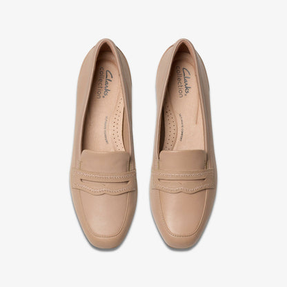 Clarks Top Pick / Juliet Top Beige Leather