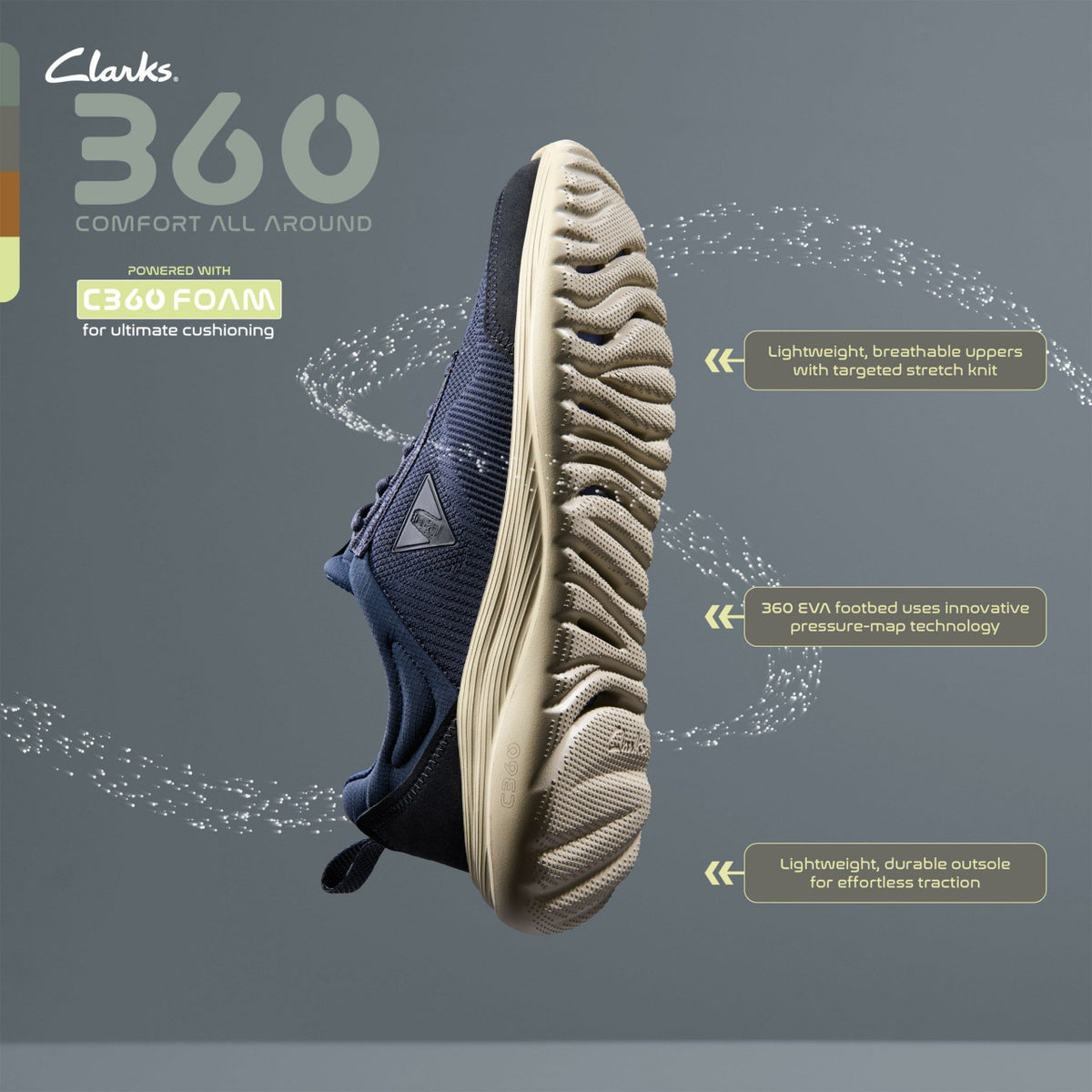 Clarks Quality / LT 360 Lo Navy Combination