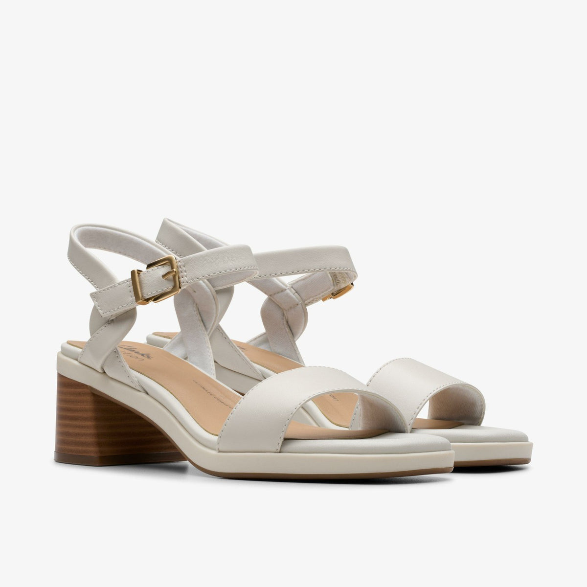 Clarks Deals / Jaylan Ray Off White Leather