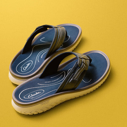 Clarks Top Pick / Wesley Sun Navy Leather