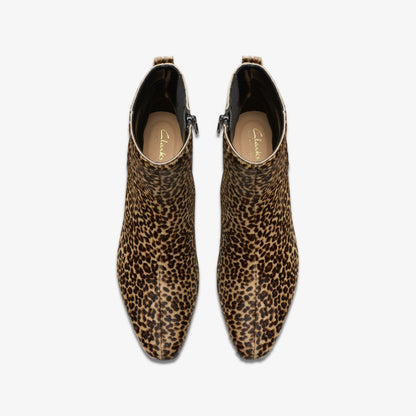 Clarks Latest / Edina Up Leopard Print