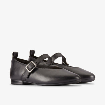 Clarks Great Value / Fawna Bar Black Leather