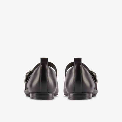 Clarks Great Value / Fawna Bar Black Leather