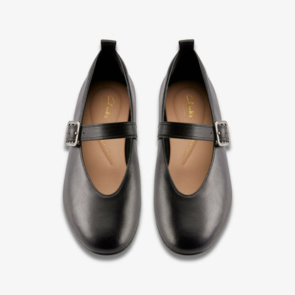 Clarks Great Value / Fawna Bar Black Leather