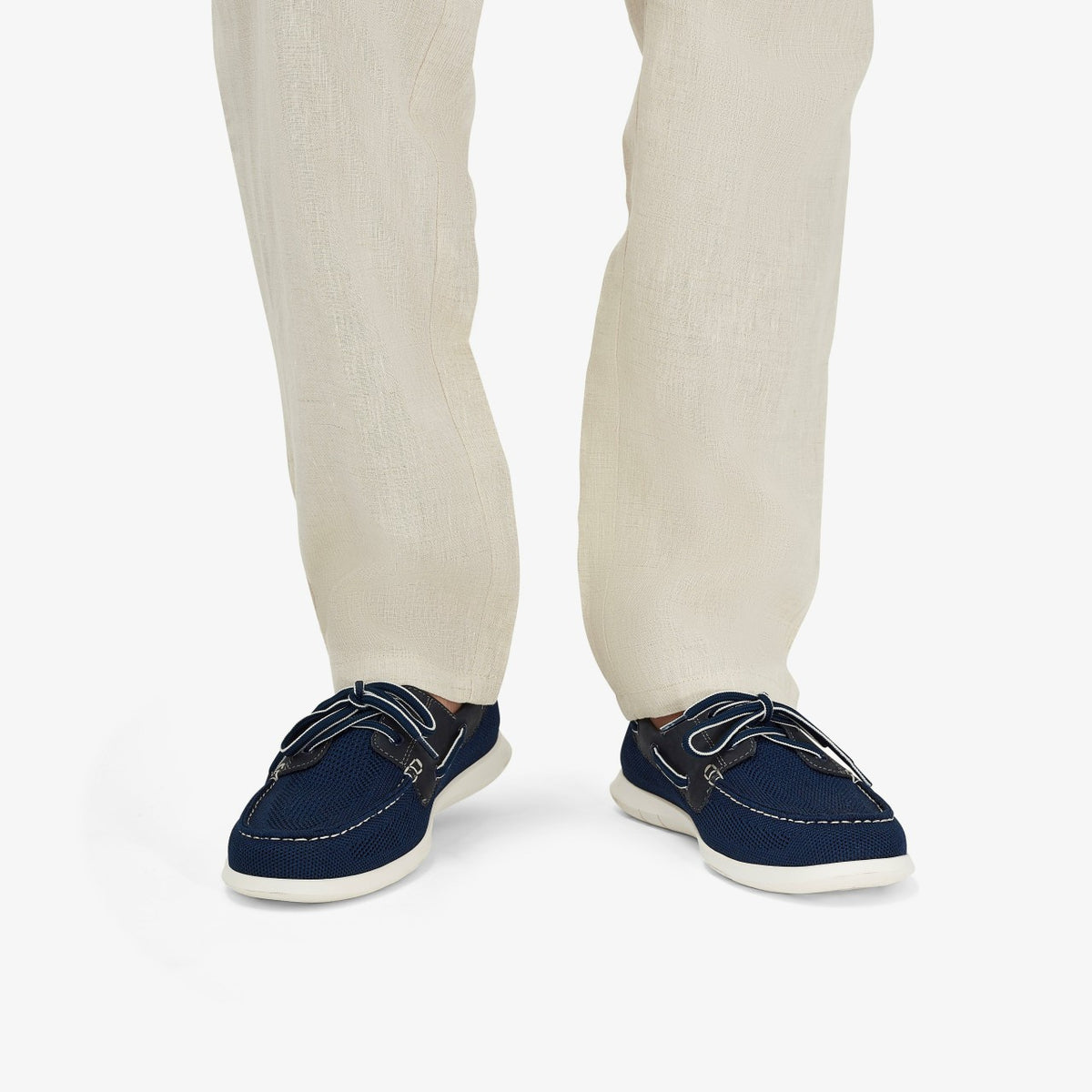 Clarks Top Pick / Flexway Tie Navy Combination
