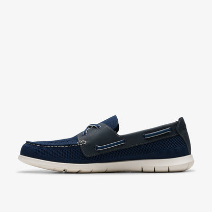 Clarks Top Pick / Flexway Tie Navy Combination