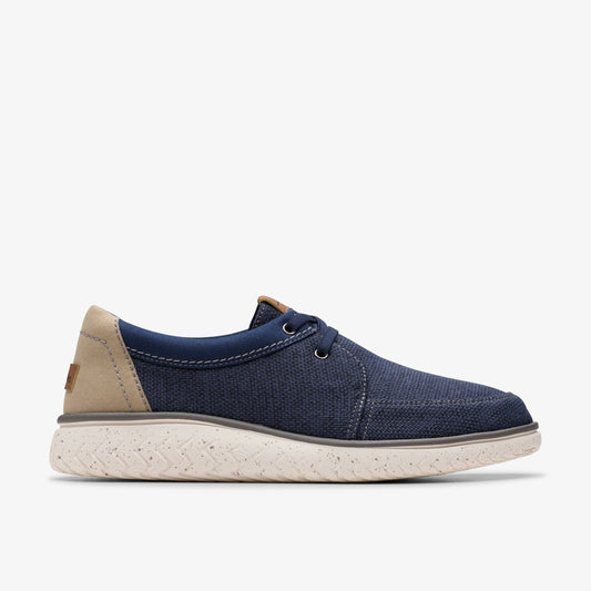 Clarks Best Price / Relax Lite Lace Navy Combination