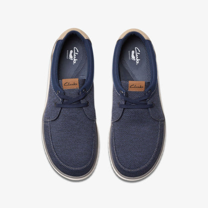 Clarks Best Price / Relax Lite Lace Navy Combination
