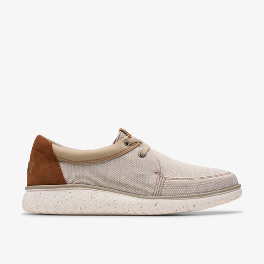 Clarks Special Offer / Relax Lite Lace Sand Textile
