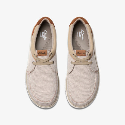 Clarks Special Offer / Relax Lite Lace Sand Textile
