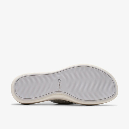 Clarks Hot Sale / Drift Buckle Silver Metallic