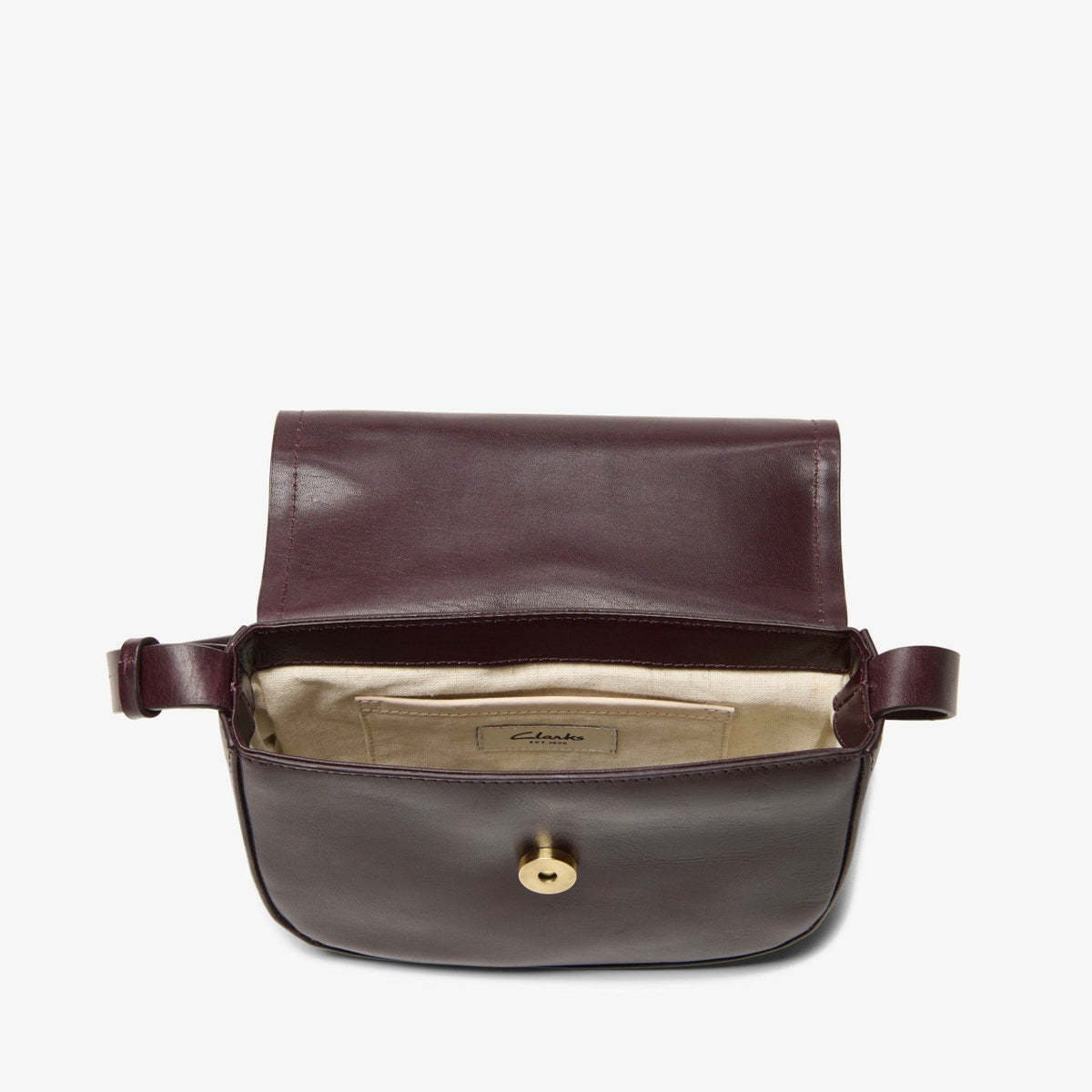 Clarks Deals / Casual Cross 3 Wine Leather