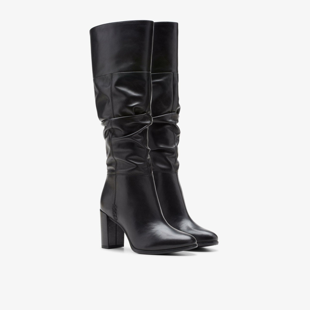 Clarks Deals / Freva 85 Slouch Black Leather