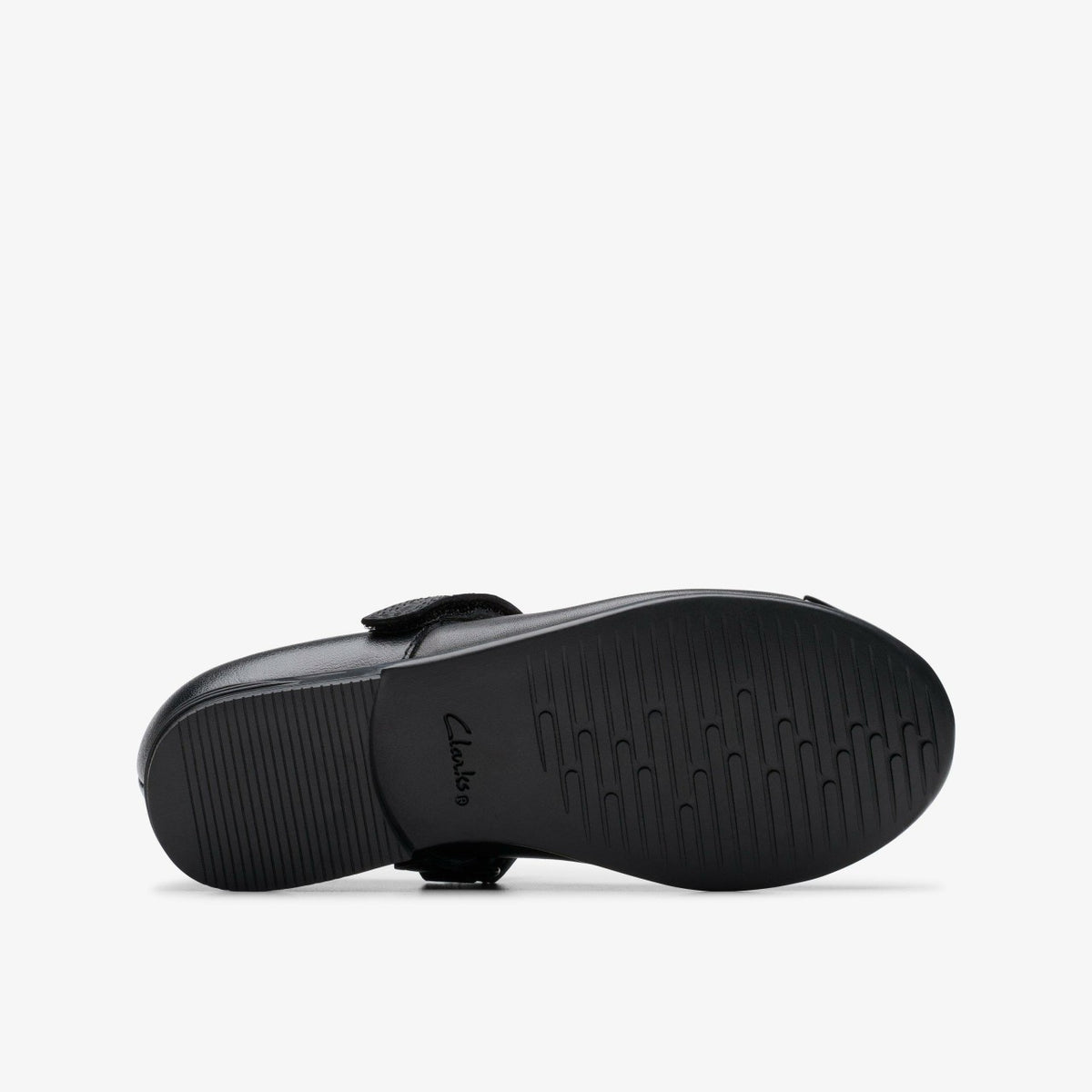 Clarks Essential / Finja Gem Kid Black Leather