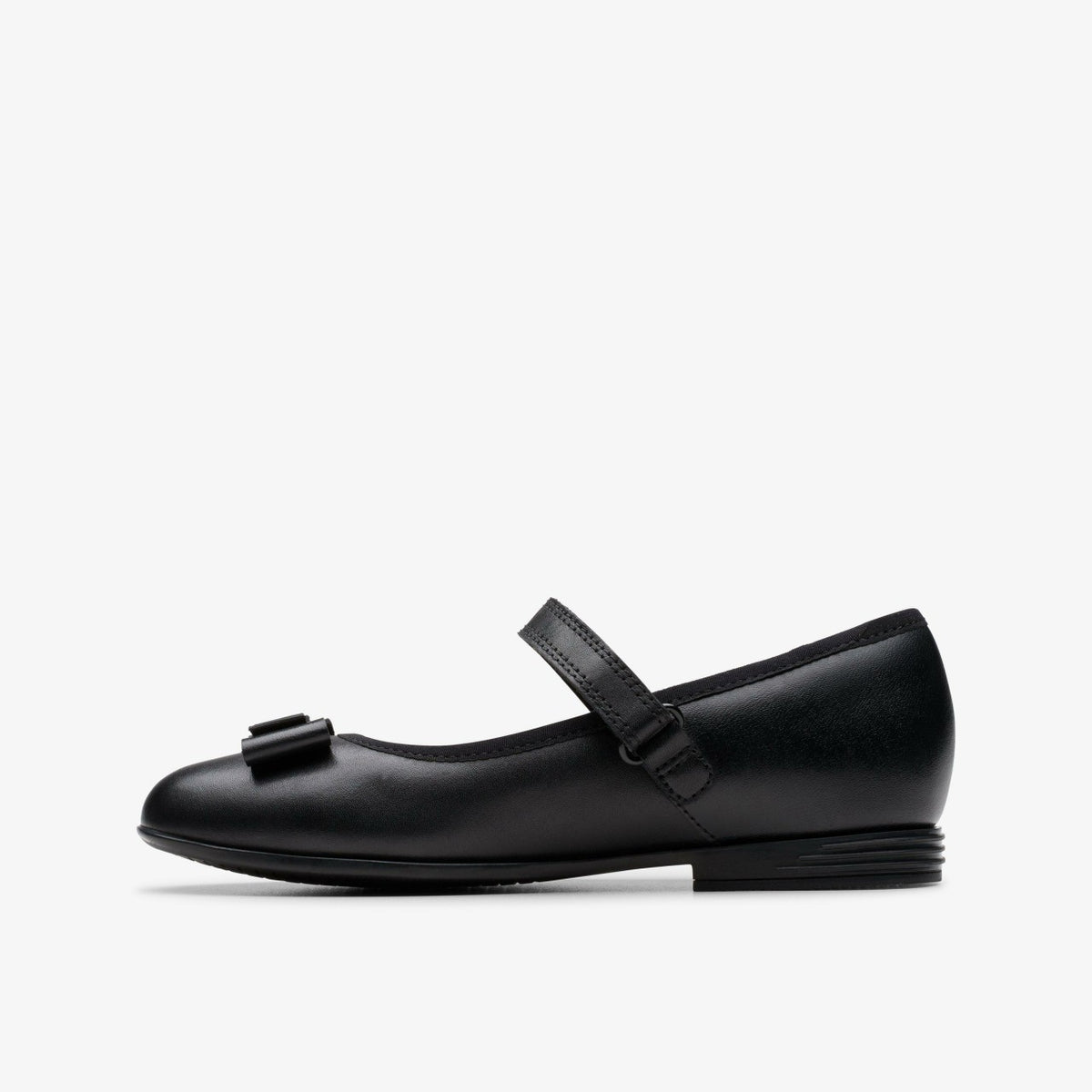Clarks Signature / Finja Tap Older Black Leather