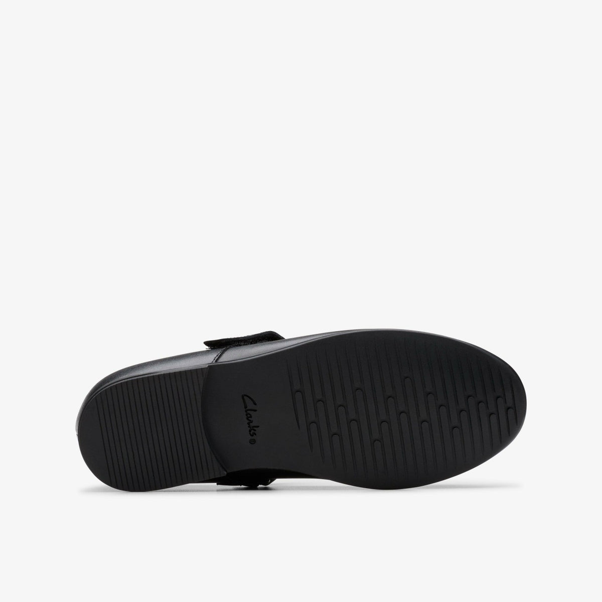 Clarks Signature / Finja Tap Older Black Leather