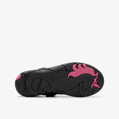Clarks Customer Favorite / Relda Wish Kid Black Leather