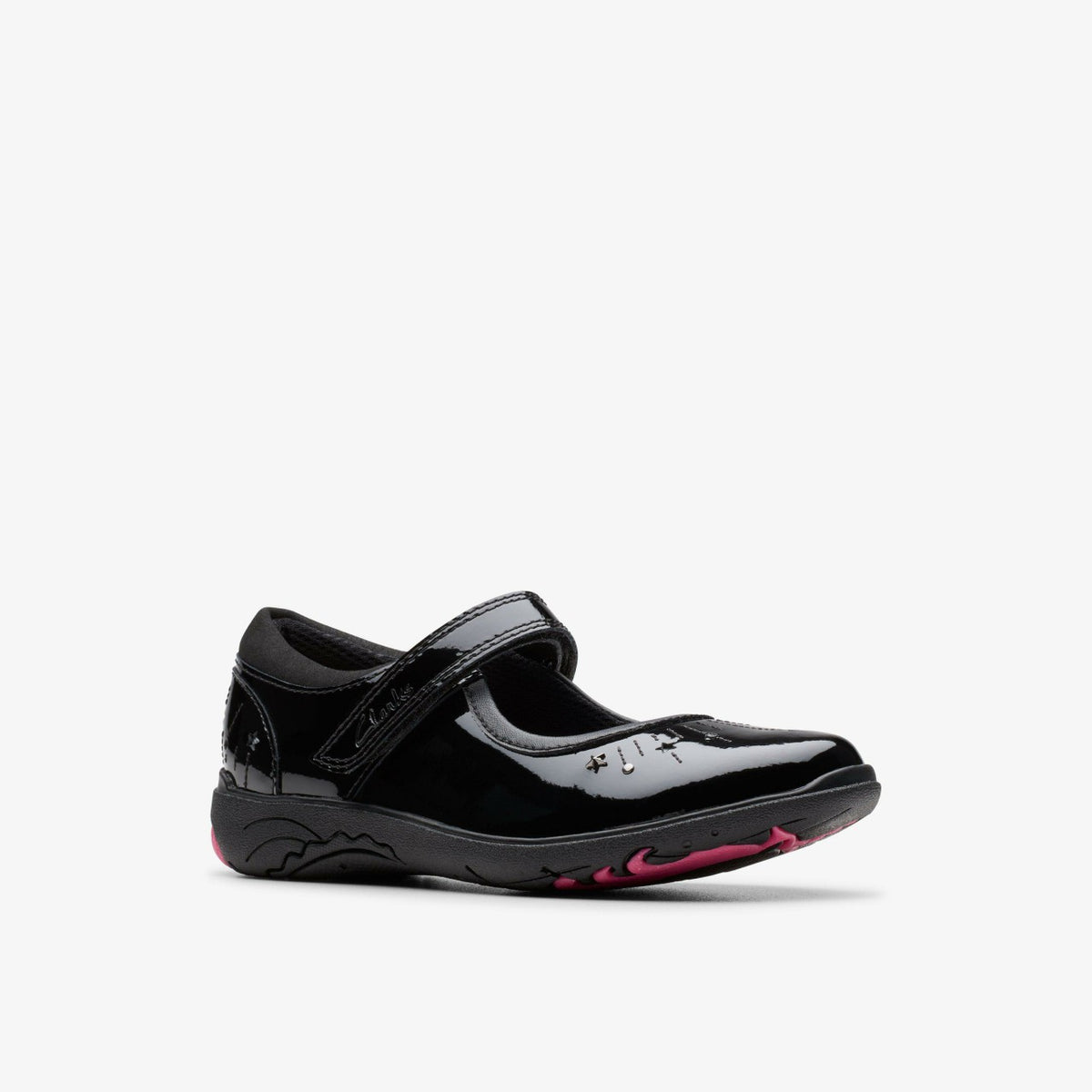 Clarks Discount / Relda Wish Kid Black Patent