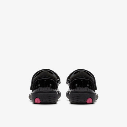 Clarks Discount / Relda Wish Kid Black Patent