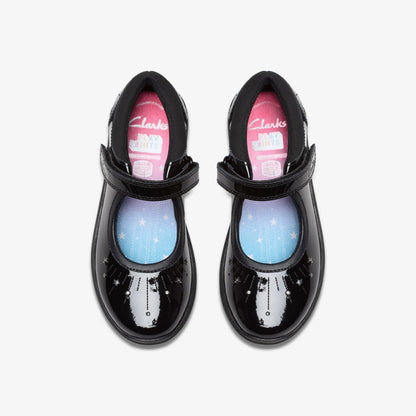 Clarks Discount / Relda Wish Kid Black Patent