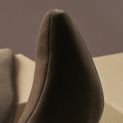 Clarks Quality / Edina Tall Dark Brown Suede
