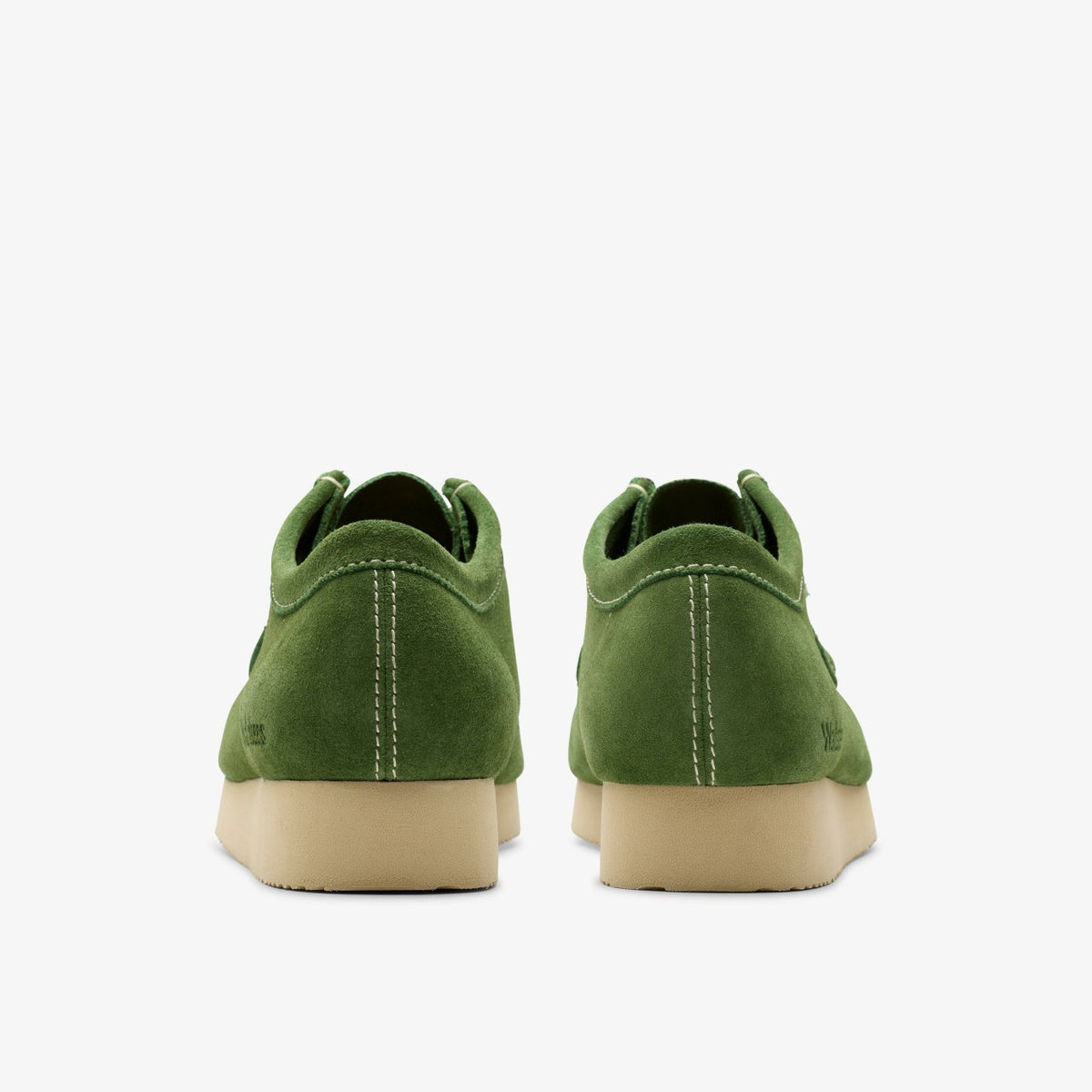 Clarks Featured / Wallabee 2604 Green Suede