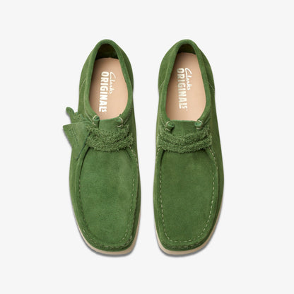 Clarks Featured / Wallabee 2604 Green Suede