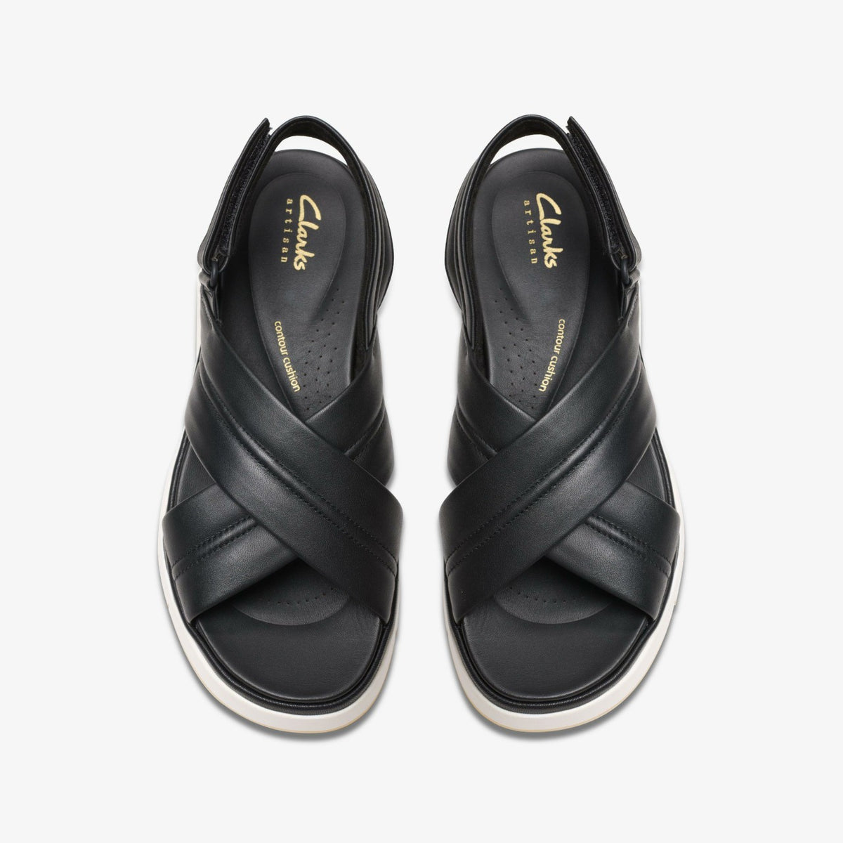 Clarks Deals / Tuscan Cross Black Leather